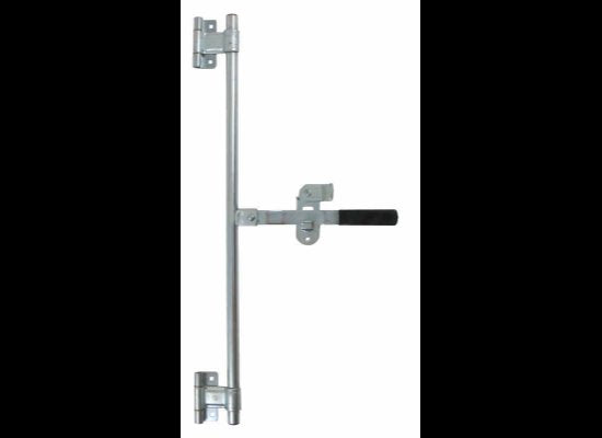 CAM BAR DOOR LATCH 36" PIPE, CAMBAR, ZINC PLATED STEEL