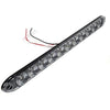 TECNIQ LOW PROFILE STOP, TURN, TAIL, 15.5" LED BLACK BEZEL, CLEAR LENS RED LED