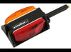 TRAILER FENDER LIGHT W/ REFLECTOR, AMBER AND RED LENS, DS RS 8-1/4" X 3-1/4"
