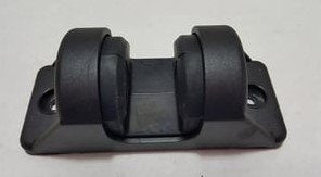 DOOR / WINDOW HOLD BACK FOR DROP DOWN WINDOWS, CENTER HANDLE, HORSE TRAILER WINDOW BUMPER