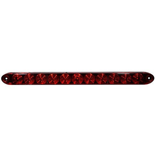 LEGEND STYLE STOP, TURN, TAIL LIGHT, RED LENS RED LED, 11 DIODE, 15-1/2"X1-1/4"X1/2"