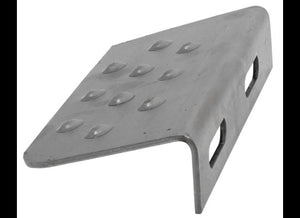 STEEL STEP FOR TRAILER FENDER - BOLT ON OR WELD ON - 7"X3" LEFT FRONT OR RIGHT REAR