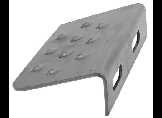 STEEL STEP FOR TRAILER FENDER - BOLT ON OR WELD ON - 7"X3" LEFT FRONT OR RIGHT REAR