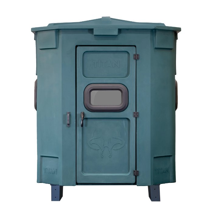 Titan Pro Blind Combo-Forest Green-4x4 Base #14