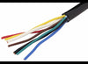 BARGMAN 7-WAY RV STYLE CONNECTOR 6' LONG - COILED CABLE - TRAILER END