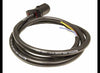 7-WAY CONNECTOR WITH MOLDED CABLE AND WIRING, TRAILER END, 6' LONG WITH LED TEST LIGHTS