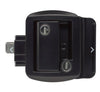 GLOBAL LINK CLASSIC PRO TRAVEL TRAILER ENTERANCE LOCK DOOR HANDLE PULL - BLACK - WITH KEYS