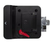GLOBAL LINK CLASSIC PRO TRAVEL TRAILER ENTERANCE LOCK DOOR HANDLE PULL - BLACK - WITH KEYS