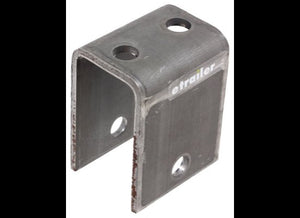 FRONT CENTER REAR SPRING HANGER FOR DOUBLE EYE SPRINGS, 3-1/4" T X 9/16" BOLT HOLE