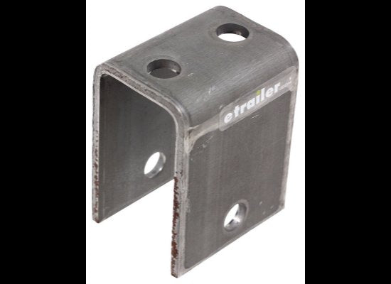 FRONT CENTER REAR SPRING HANGER FOR DOUBLE EYE SPRINGS, 3-1/4" T X 9/16" BOLT HOLE