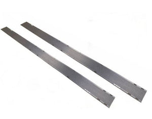 12' SLIDES (PAIR) / GUIDE , LOW PROFILE WIDE SLIDE FOR SNOWMOBILE TRAILER