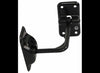 T-STYLE HOOK AND KEEPER DOOR HOLDER 90 DEGREE, BLACK, PLASTIC, 3-1/2" HOLD BACK