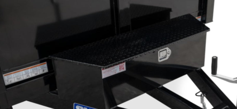 SURE-TRAC FRONT LATCH A-FRAME TOOL BOX ASSEMBLY - MOUNTS ON TONGUE
