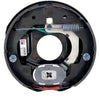 DEXTER ELECTRIC DRUM BRAKE ASSEMBLY RH, 10" X 2-1/4" RIGHT, CURB SIDE, PS, RH, 3.5K - 4 BOLT , BULK