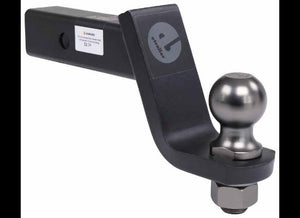 ETRAILER BALL MOUNT WITH 2" BALL - 2" HITCH, 4" DROP, 7,500lbs