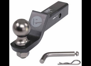 ETRAILER BALL MOUNT WITH 2-5/16" BALL - 2" HITCH, 2" DROP, 7,500lbs