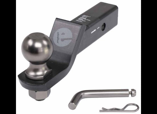 ETRAILER BALL MOUNT WITH 2-5/16" BALL - 2" HITCH, 2" DROP, 7,500lbs