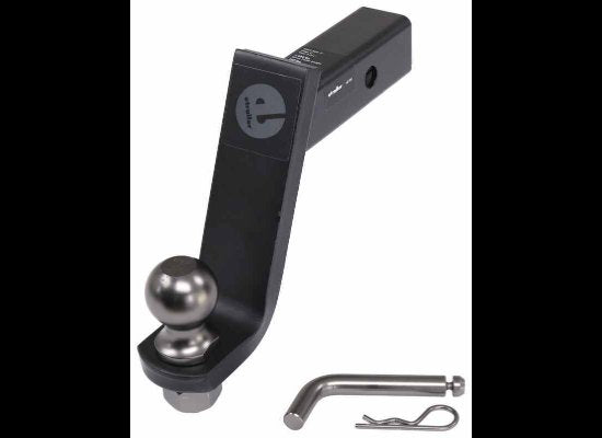 ETRAILER BALL MOUNT WITH 2" BALL - 2" HITCH, 6" DROP, 7,500lbs