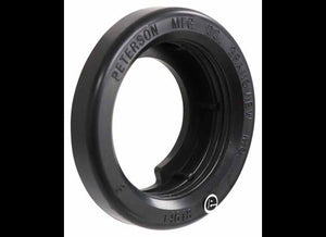PCV GROMMET FOR 2" ROUND CLEARANCE AND SIDE MARKER LIGHTS - FLUSH MOUNT, BLACK
