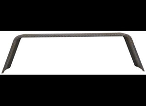 TA JEEP STYLE TRAILER FENDER, STEEL TREAD PLATE, 10"X72"X19"