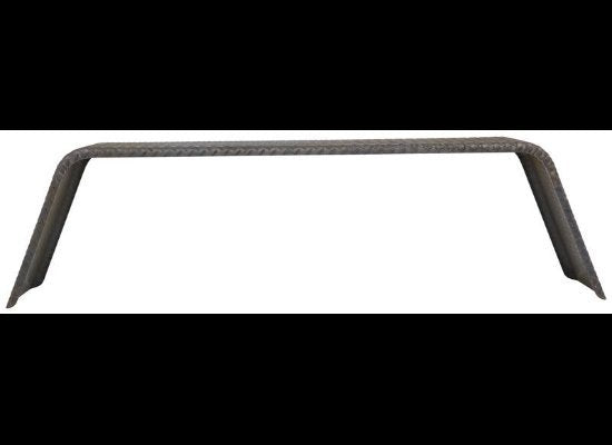 TA JEEP STYLE TRAILER FENDER, STEEL TREAD PLATE, 10"X72"X19"