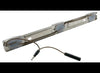 3 LIGHT IDENTIFICATION ID CLEARANCE BAR, TRAILERS OVER 80" WIDE, SUBMERSIBLE, CLEAR, INCANDESCENT