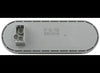 10 DIODE CLEAR OVAL TRAILER LED WHITE LIGHT, REVERSE, SUBERSIBLE, 6-1/2"X2-1/8"