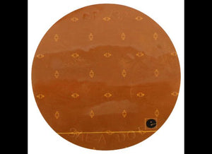 Oralite Reflector for Truck or Trailer - 3" Round - Stick On - Amber - Qty 1