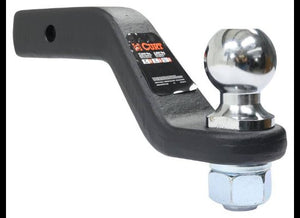 CURT HD BALL MOUNT 2-5/16" BALL, 4" DROP 15K, 2" HITCH RECIEVER