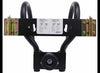 CARGOSMART MOTORCYCLE WHEEL CHOCK FOR E-TRACK OR X-TRACK SYSTEMS - 7" WIDE TIRES