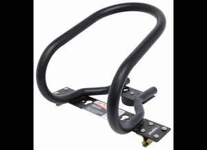 CARGOSMART MOTORCYCLE WHEEL CHOCK FOR E-TRACK OR X-TRACK SYSTEMS - 7" WIDE TIRES