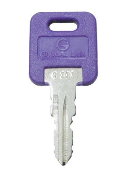 G365 GLOBAL LINK BITTED KEY WITH KEY CODE STAMP
