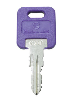 G388 GLOBAL LINK BITTED KEY WITH KEY CODE STAMP