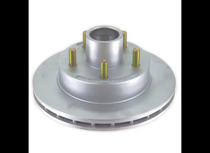 KODIAK 10" HUB AND ROTOR ASSEMBLY - 5X4.5, 5 ON 4.5", DACROMET 3,500lbs