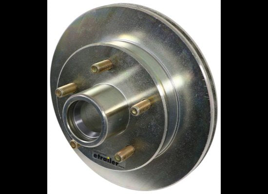 DEXTER 10" HUB AND ROTOR ASSEMBLY, 5X4.5, 5 ON 4.5, ZINC COATED 3,500lbs