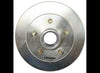 DEXTER 10" HUB AND ROTOR ASSEMBLY, 5X4.5, 5 ON 4.5, ZINC COATED 3,500lbs