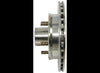 DEXTER 10" HUB AND ROTOR ASSEMBLY, 5X4.5, 5 ON 4.5, ZINC COATED 3,500lbs