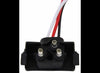 OPTRONICS LED 3-WIRE PLUG WITH RESISTOR, MALE & FEMALE PINS, PL-3, 10" LEAD