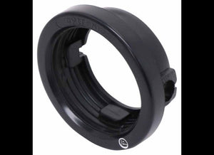 PCV GROMMET FOR 2.5" ROUND CLEARANCE AND SIDE MARKER LIGHTS - FLUSH MOUNT, BLACK