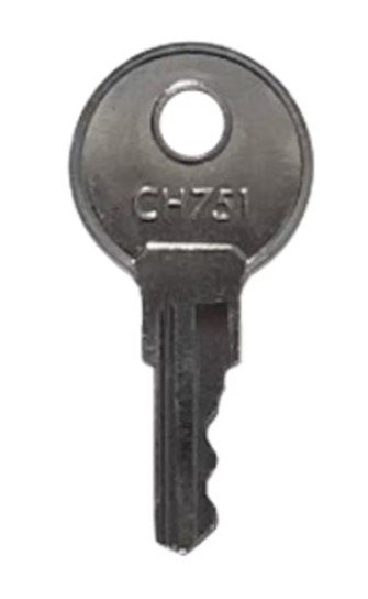 CH504 RV CAMPER BAGGAGE, LUGGAGE, COMPARTMENT DOOR KEY, STANDARD