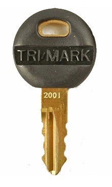 TRIMARK 2001 REPLACEMENT KEY WITH CODE