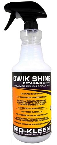 BIO-KLEEN QWIK SHINE- SPRAY WAX 32oz
