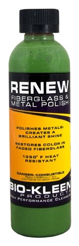 BIO-KLEEN RENEW - FIBERGLASS AND METAL POLISH 4oz