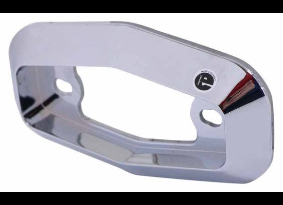 POLISHED CHROME RING BEZEL MOUNT FOR OPTRONICS MCL13 SERIES LED LIGHTS 3-1/4" x 1-13/16"