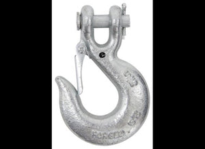 CLEVIS HOOK WITH LATCH 5/16" PIN - FOR SAFETY CHAINS UP TO 7/16"