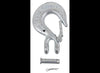 CLEVIS HOOK WITH LATCH 3/8" PIN - FOR SAFETY CHAINS UP TO 7/16"