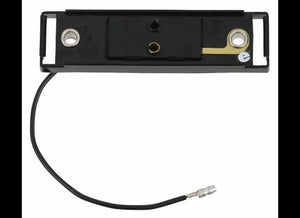 Black Bracket and Single Wire Plug for Thin Line Series Trailer Clearance and Side Marker Lights