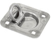 6K D-RING STAINLESS STEEL RECESSED RING, STRAP, BUYERS - WITHOUT BACKING PLATE