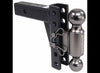 ETRAILER ADJUSTABLE 2-BALL MOUNT - 2" HITCH - 6" RISE, 6" DROP - 10K , 2" AND 2-5/16" BALLS