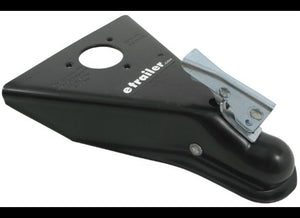 2" A-FRAME COUPLER WELD ON, BLACK, 5,000lbs, TOP LATCH